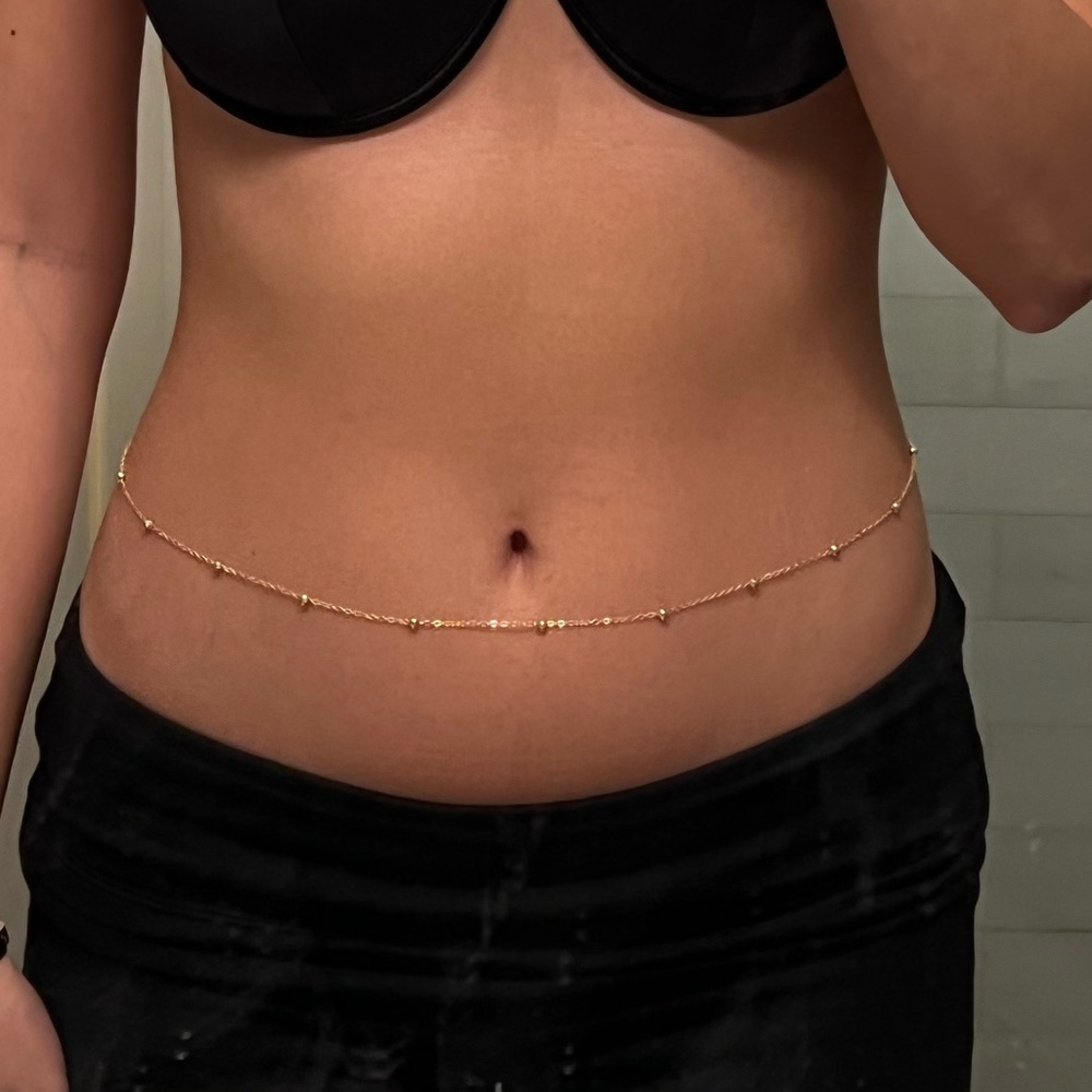 Gold waist chain
